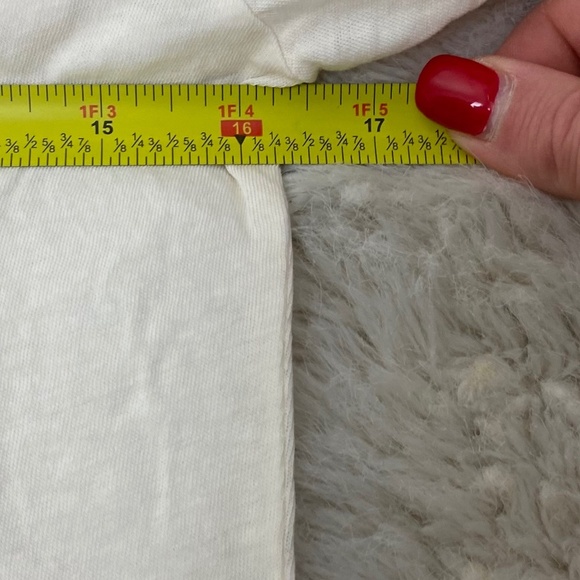 NWT Wildfox deep v-neck graphic tee t-shirt "lets get away from it all" LARGE - Picture 7 of 9